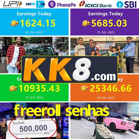 freeroll senhas